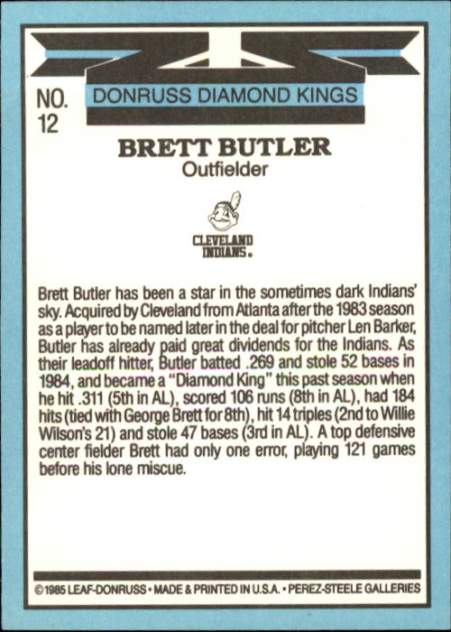 A0356- 1986 Donruss Baseball Cards 1-250 +Rookies -You Pick- 10+ FREE US SHIP - Picture 25 of 499