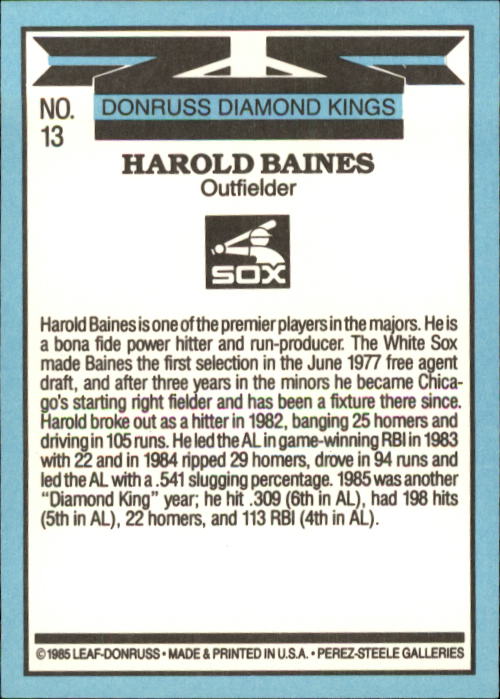 A0356- 1986 Donruss Baseball Cards 1-250 +Rookies -You Pick- 10+ FREE US SHIP - Picture 27 of 499