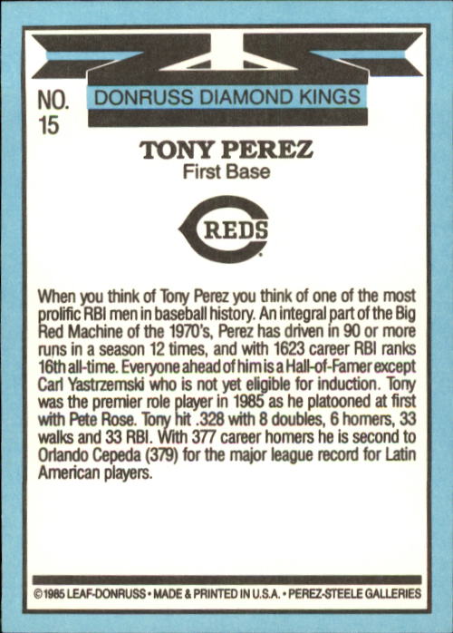 A0356- 1986 Donruss Baseball Cards 1-250 +Rookies -You Pick- 10+ FREE US SHIP - Picture 31 of 499