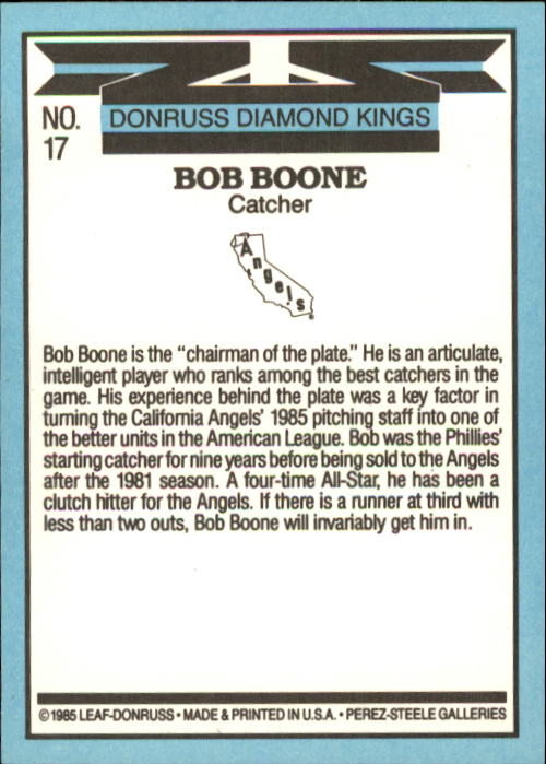 A0356- 1986 Donruss Baseball Cards 1-250 +Rookies -You Pick- 10+ FREE US SHIP - Picture 35 of 499
