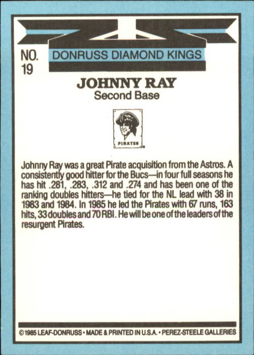 A0356- 1986 Donruss Baseball Cards 1-250 +Rookies -You Pick- 10+ FREE US SHIP - Picture 39 of 499