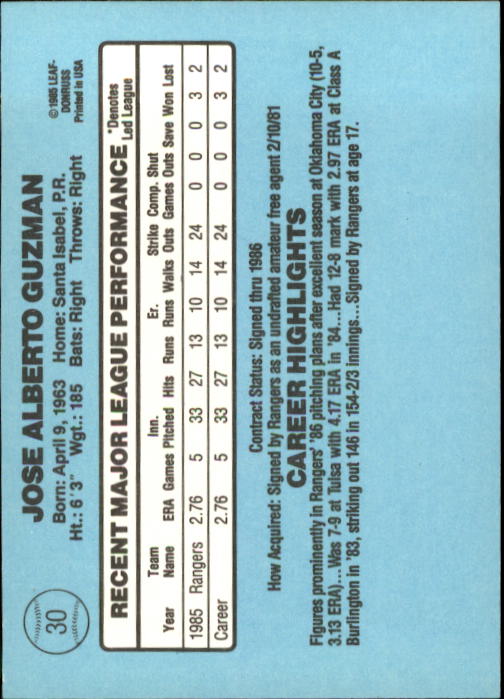 A0356- 1986 Donruss Baseball Cards 1-250 +Rookies -You Pick- 10+ FREE US SHIP - Picture 61 of 499