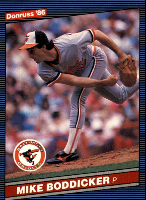 Dave Kingman - Athletics #423 Fleer 1986 Baseball Trading Card