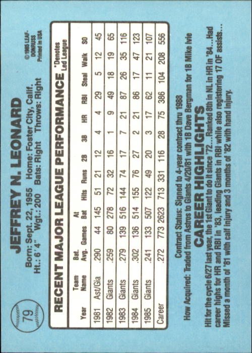 A0356- 1986 Donruss Baseball Cards 1-250 +Rookies -You Pick- 10+ FREE US SHIP - Picture 157 of 499