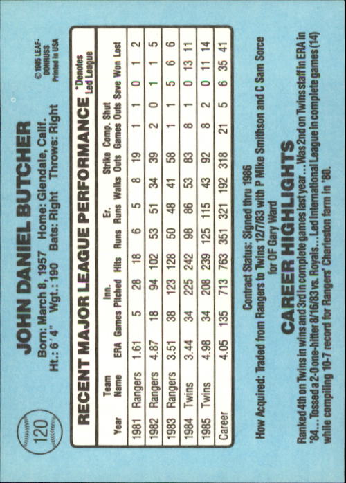 A0356- 1986 Donruss Baseball Cards 1-250 +Rookies -You Pick- 10+ FREE US SHIP - Picture 239 of 499