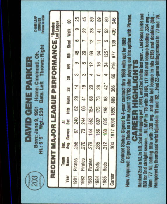 A0356- 1986 Donruss Baseball Cards 1-250 +Rookies -You Pick- 10+ FREE US SHIP - Picture 405 of 499