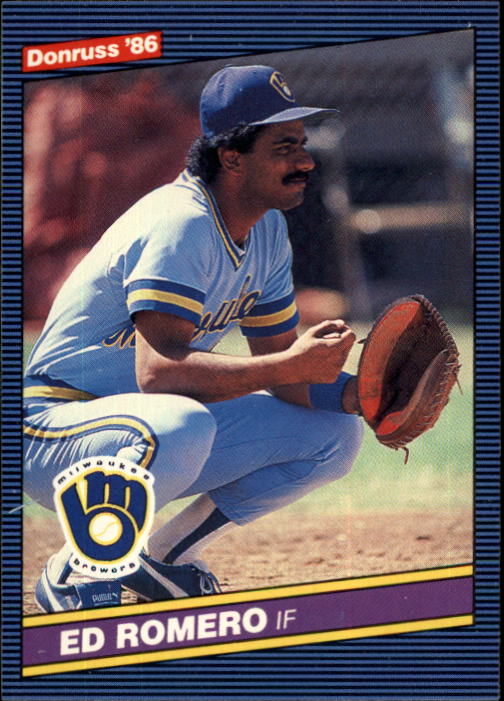 1986 Donruss Baseball "Main Set" Base Cards #441 to #660 - Picture 30 of 439