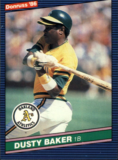 1986 Donruss Baseball "Main Set" Base Cards #441 to #660 - Picture 54 of 439