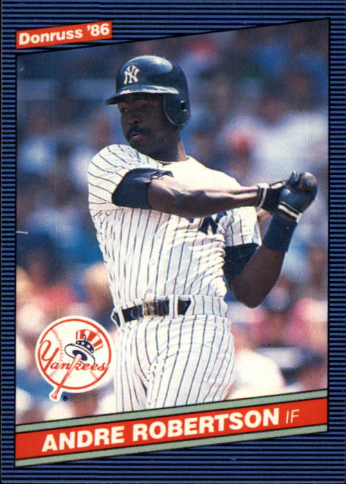 1986 Donruss Baseball "Main Set" Base Cards #441 to #660 - Picture 58 of 439