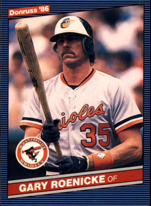 1986 Donruss Baseball "Main Set" Base Cards #441 to #660 - Picture 64 of 439