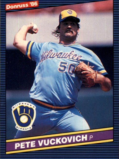 1986 Donruss Baseball "Main Set" Base Cards #441 to #660 - Picture 66 of 439
