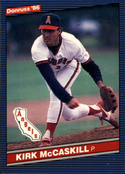 1986 Donruss Baseball "Main Set" Base Cards #441 to #660 - Picture 68 of 439