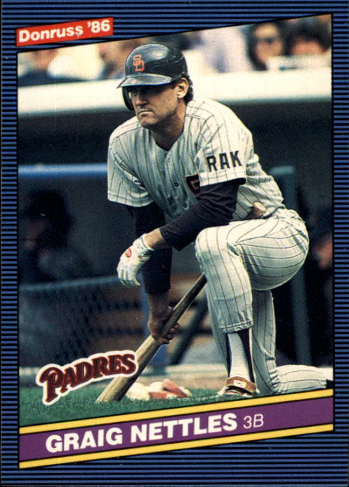 1986 Donruss Baseball "Main Set" Base Cards #441 to #660 - Picture 76 of 439