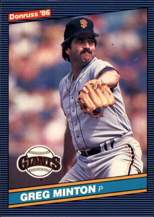 1986 Donruss Baseball "Main Set" Base Cards #441 to #660 - Picture 80 of 439