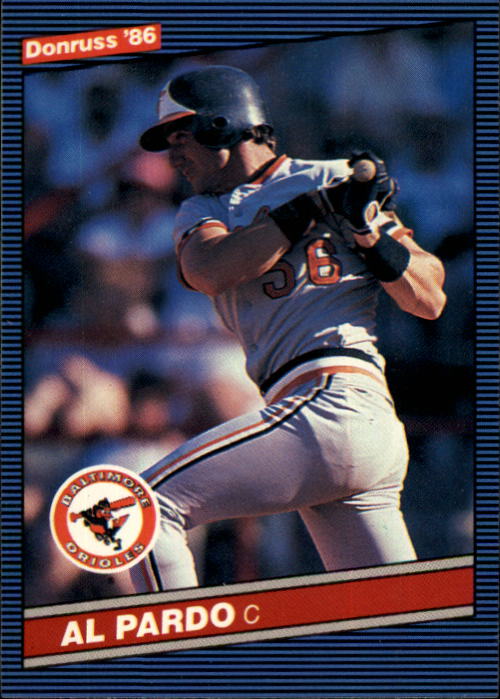 1986 Donruss Baseball "Main Set" Base Cards #441 to #660 - Picture 98 of 439