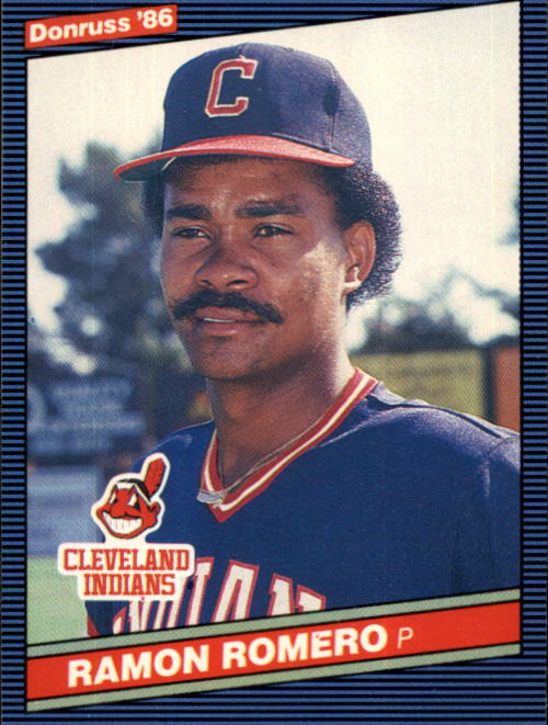 1986 Donruss Baseball "Main Set" Base Cards #441 to #660 - Picture 110 of 439