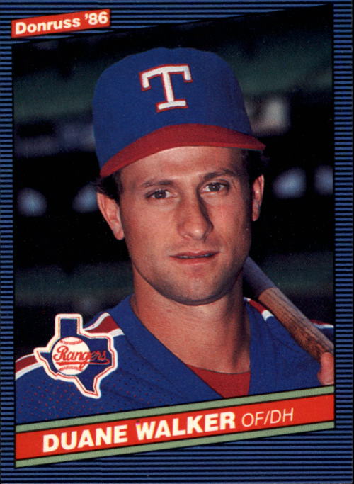 1986 Donruss Baseball "Main Set" Base Cards #441 to #660 - Picture 120 of 439