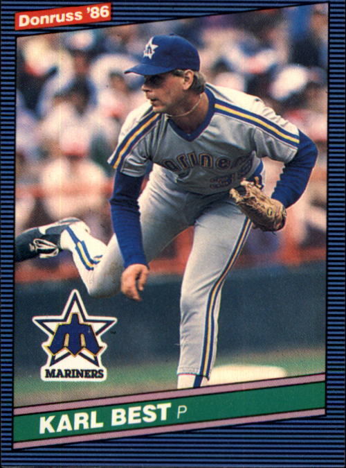 1986 Donruss Baseball "Main Set" Base Cards #441 to #660 - Picture 142 of 439
