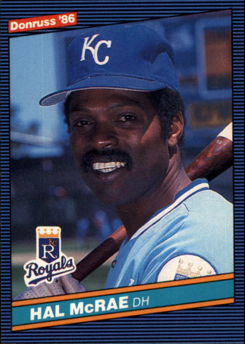 1986 Donruss Baseball "Main Set" Base Cards #441 to #660 - Picture 162 of 439