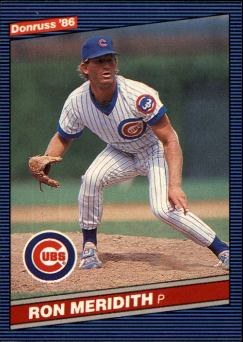 1986 Donruss Baseball "Main Set" Base Cards #441 to #660 - Picture 186 of 439