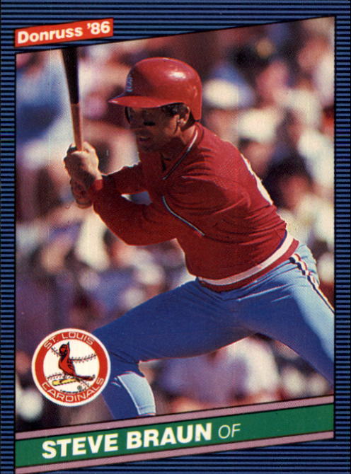 1986 Donruss Baseball "Main Set" Base Cards #441 to #660 - Picture 188 of 439