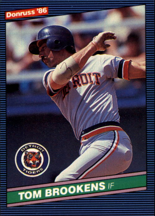 1986 Donruss Baseball "Main Set" Base Cards #441 to #660 - Picture 194 of 439