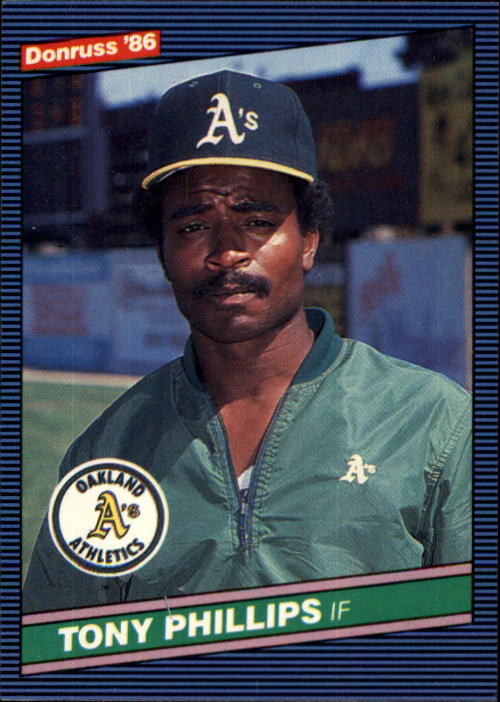 1986 Donruss Baseball "Main Set" Base Cards #441 to #660 - Picture 204 of 439