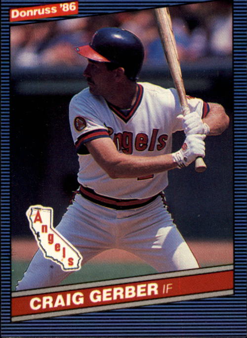 1986 Donruss Baseball "Main Set" Base Cards #441 to #660 - Picture 210 of 439
