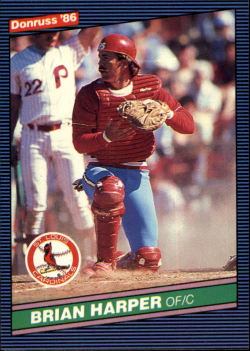 1986 Donruss Baseball "Main Set" Base Cards #441 to #660 - Picture 214 of 439