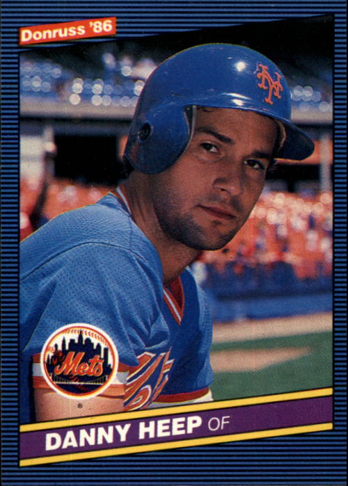 1986 Donruss Baseball "Main Set" Base Cards #441 to #660 - Picture 232 of 439