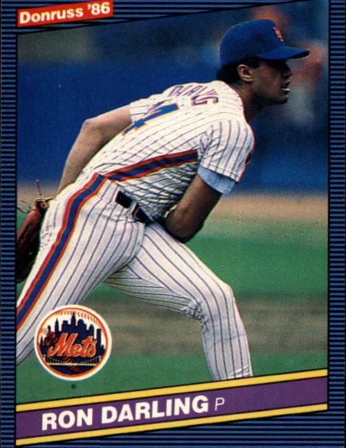1986 Donruss Baseball "Main Set" Base Cards #441 to #660 - Picture 246 of 439