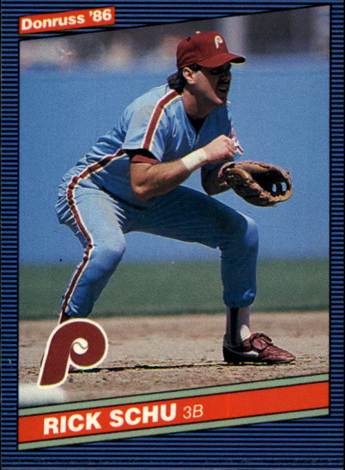 1986 Donruss Baseball "Main Set" Base Cards #441 to #660 - Picture 260 of 439