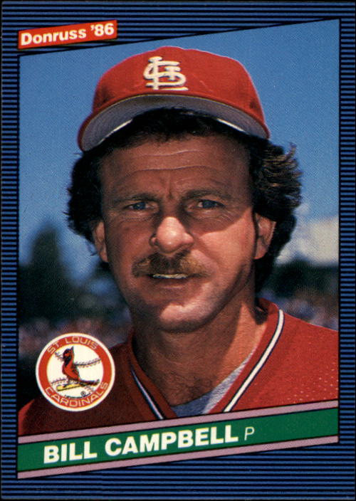 1986 Donruss Baseball "Main Set" Base Cards #441 to #660 - Picture 262 of 439