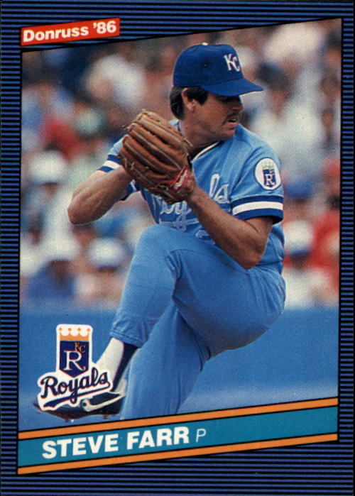 1986 Donruss Baseball "Main Set" Base Cards #441 to #660 - Picture 296 of 439