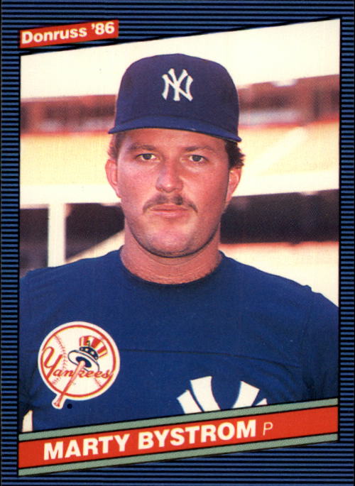 1986 Donruss Baseball "Main Set" Base Cards #441 to #660 - Picture 302 of 439