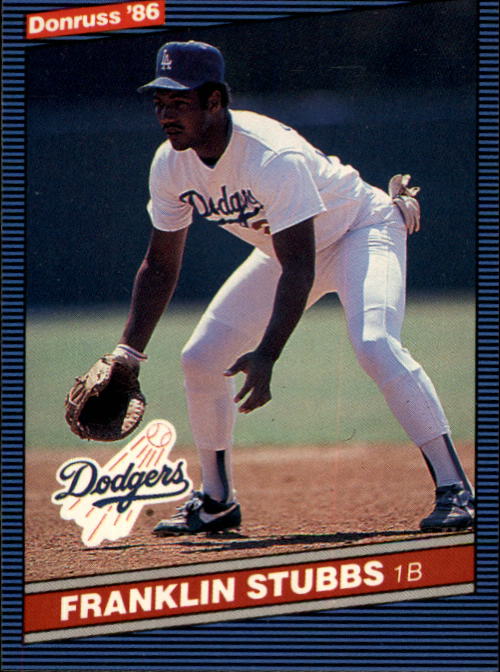 1986 Donruss Baseball "Main Set" Base Cards #441 to #660 - Picture 304 of 439