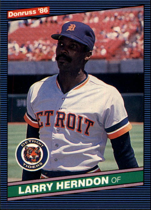 1986 Donruss Baseball "Main Set" Base Cards #441 to #660 - Picture 306 of 439
