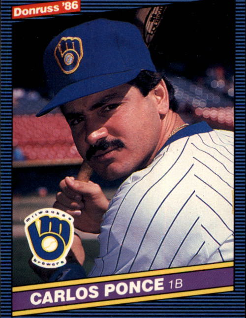 1986 Donruss Baseball "Main Set" Base Cards #441 to #660 - Picture 310 of 439
