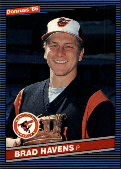 1986 Donruss Baseball "Main Set" Base Cards #441 to #660 - Picture 318 of 439