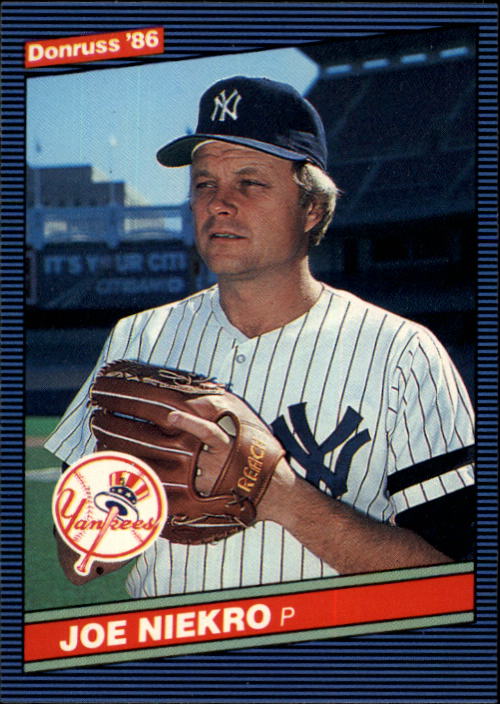 1986 Donruss Baseball "Main Set" Base Cards #441 to #660 - Picture 322 of 439