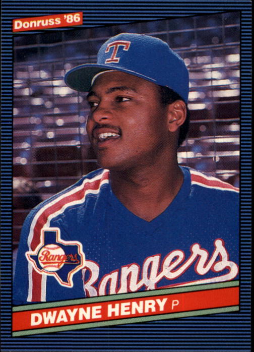 1986 Donruss Baseball "Main Set" Base Cards #441 to #660 - Picture 326 of 439