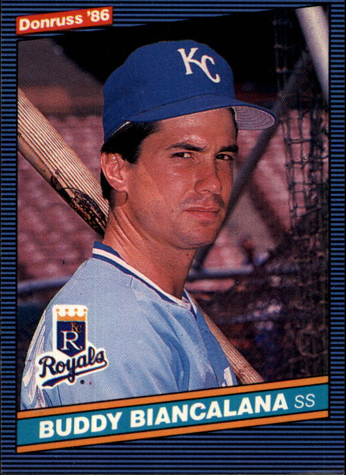 1986 Donruss Baseball "Main Set" Base Cards #441 to #660 - Picture 330 of 439