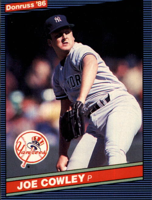 1986 Donruss Baseball "Main Set" Base Cards #441 to #660 - Picture 336 of 439