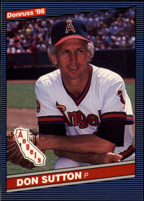 1986 Donruss Baseball "Main Set" Base Cards #441 to #660 - Picture 342 of 439
