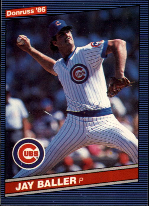 1986 Donruss Baseball "Main Set" Base Cards #441 to #660 - Picture 346 of 439