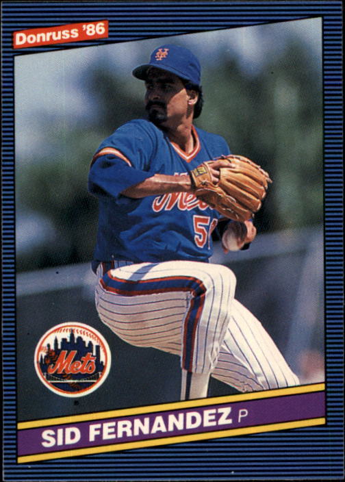 1986 Donruss Baseball "Main Set" Base Cards #441 to #660 - Picture 370 of 439
