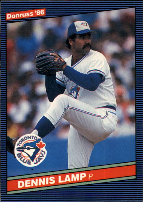 1986 Donruss Baseball "Main Set" Base Cards #441 to #660 - Picture 372 of 439