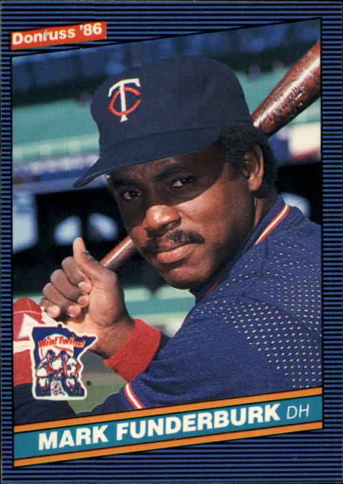 1986 Donruss Baseball "Main Set" Base Cards #441 to #660 - Picture 380 of 439