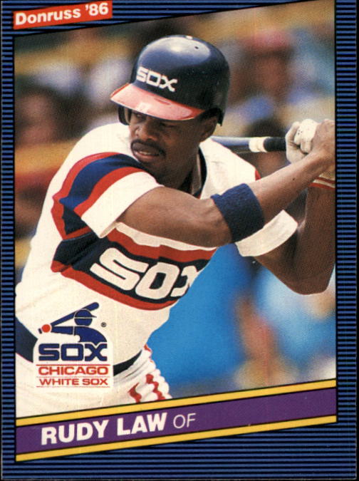 1986 Donruss Baseball "Main Set" Base Cards #441 to #660 - Picture 384 of 439