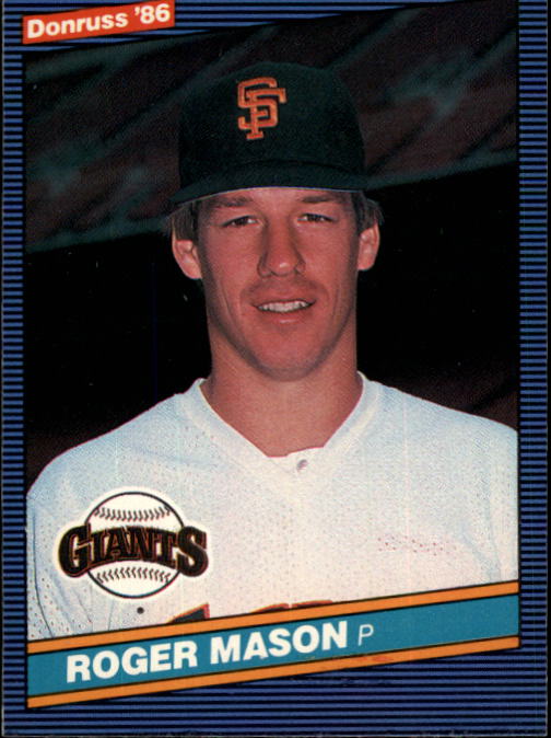 1986 Donruss Baseball "Main Set" Base Cards #441 to #660 - Picture 386 of 439